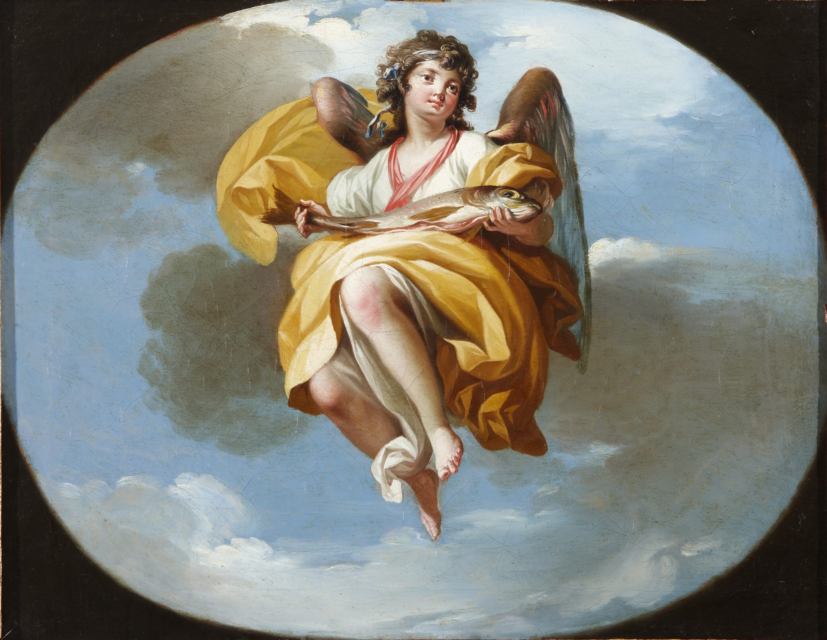 Saint Raphael the Archangel - Spanish Old Master Paintings & Drawings
